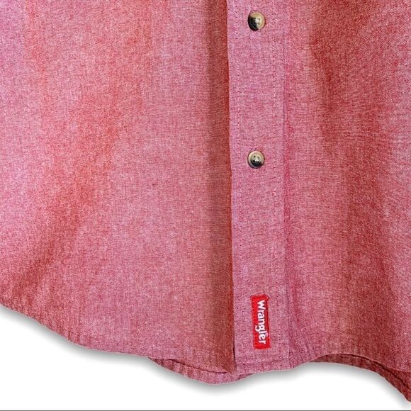 Wrangler Two Pocket Button Down short Sleeve Top - Picture 4 of 7